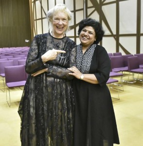 Helen Brunner and Rama Chobbe