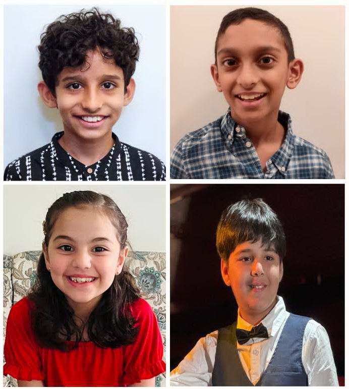 Piano students of the SOI Music Academy